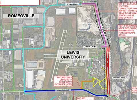 Trail Map Connecting Trails and Corridor Enhancements