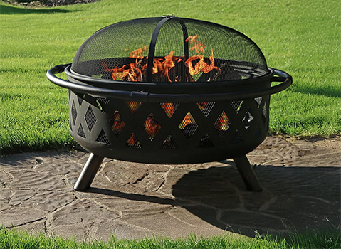 Picture of a firepit in refernce to firepit safety