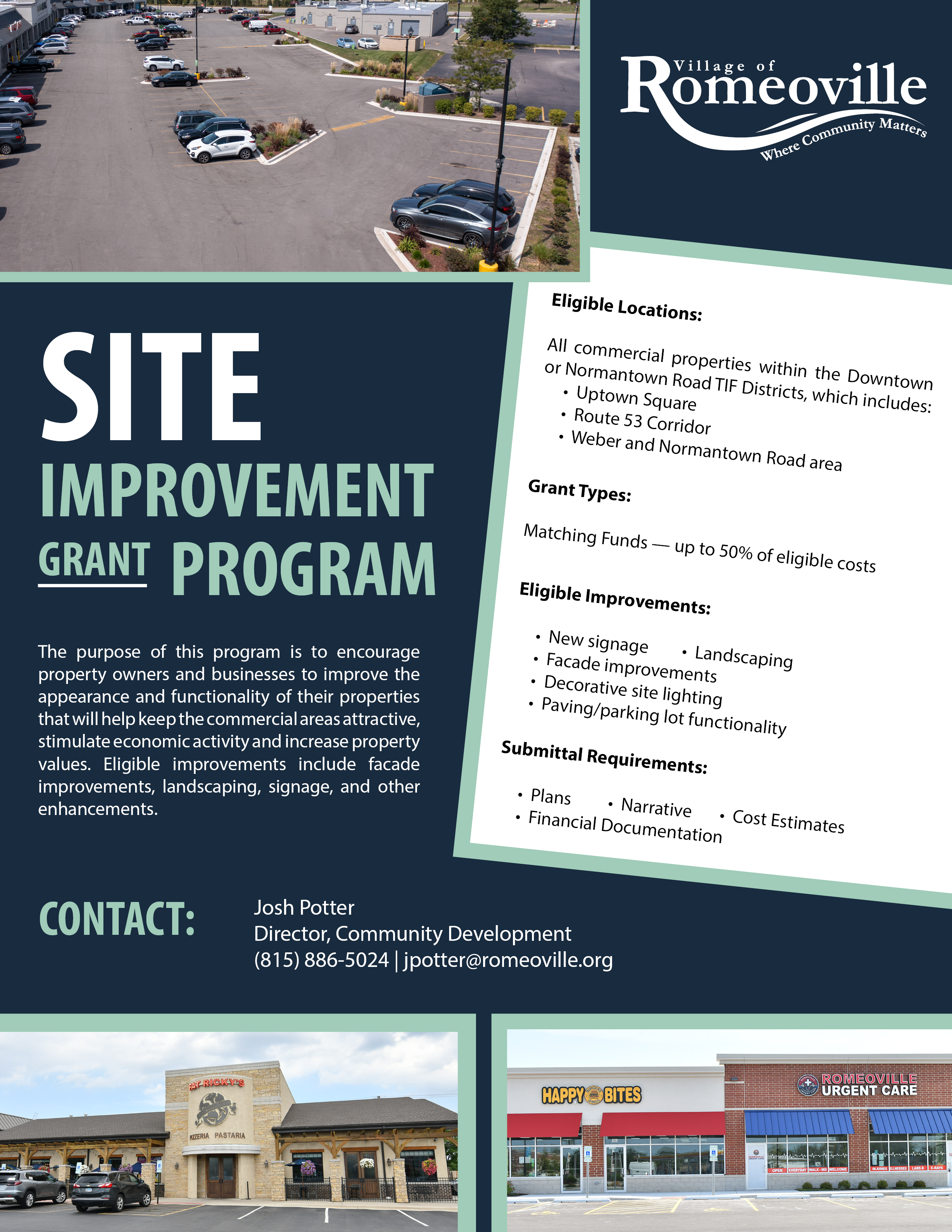 Site Improvement Grant Program_2025 Flyer