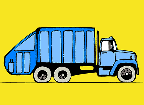 Garbage Truck NF