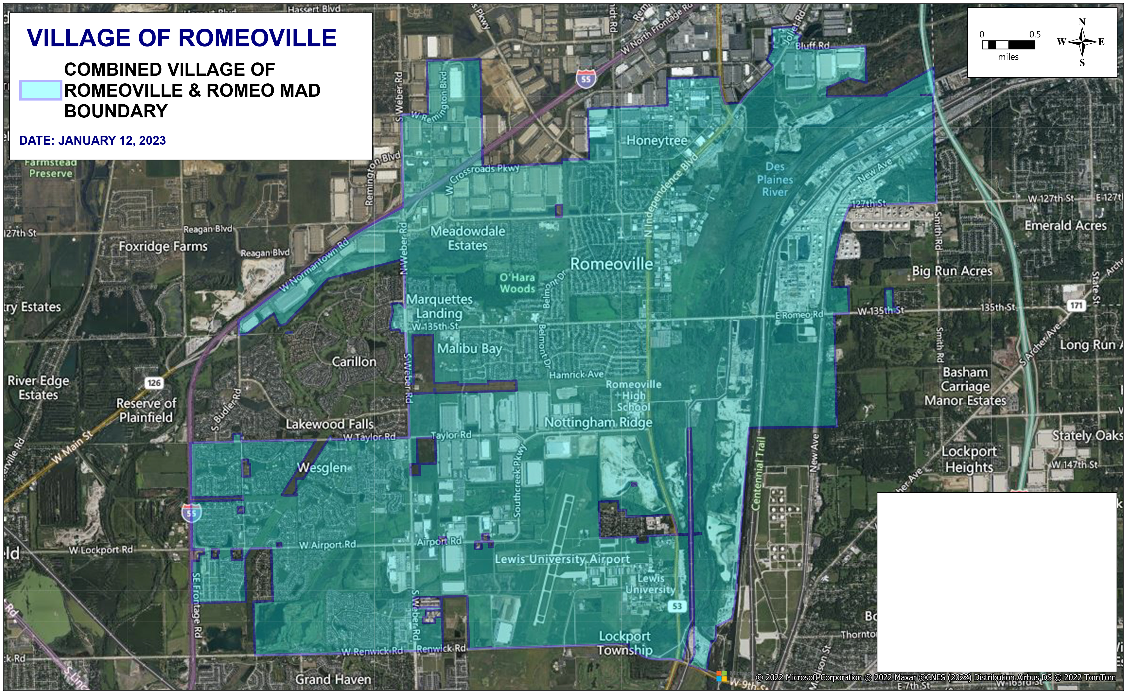 Mosquito Spraying Boundaries
